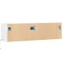 Wall-mounted TV stand with LED lights white 140x31x38 cm by , TV Furniture - Ref: Foro24-852369, Price: 95,75 €, Discount: %