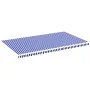 Ersatztuch für blau-weiße Markise 6x3,5 m von vidaXL, Markisen - Ref: Foro24-311924, Preis: 78,23 €, Rabatt: %