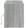 TV-Wandmöbel mit LED-Lichtern in Sonoma-Grau 140x31x38 cm von , TV-Möbel - Ref: Foro24-852374, Preis: 100,04 €, Rabatt: %