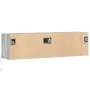 TV-Wandmöbel mit LED-Lichtern in Sonoma-Grau 140x31x38 cm von , TV-Möbel - Ref: Foro24-852374, Preis: 98,68 €, Rabatt: %