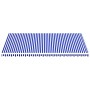 Spare fabric for blue and white awning 6x3.5 m by vidaXL, Awnings - Ref: Foro24-311924, Price: 72,55 €, Discount: %