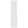 White engineered wood sideboard 63x33x140 cm by , Bookcases and shelves - Ref: Foro24-855106, Price: 76,91 €, Discount: %