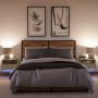 Wand-Nachttische mit LED-Lichtern, 2 Stück, Sonoma-Eiche. von , Nachttische - Ref: Foro24-852066, Preis: 58,30 €, Rabatt: %