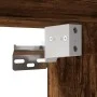 Wand-Nachttische mit LED-Lichtern, 2 Stück, in geräucherter Eiche. von , Nachttische - Ref: Foro24-852070, Preis: 58,93 €, Ra...