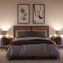 Wand-Nachttische mit LED-Lichtern, 2 Stück, in geräucherter Eiche. von , Nachttische - Ref: Foro24-852098, Preis: 60,58 €, Ra...