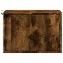 Wall-mounted bedside tables with LED lights 2 units smoked oak by , Nightstands - Ref: Foro24-852098, Price: 59,85 €, Discoun...