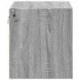 Wall-mounted bedside tables with LED lights, 2 units in Sonoma grey. by , Nightstands - Ref: Foro24-852100, Price: 61,76 €, D...