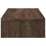 Adjustable screen stand made of brown oak wood, 60x24x10.5 cm by , Computer bases and risers - Ref: Foro24-854631, Price: 22,...