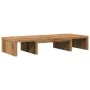 Adjustable oak wood screen stand Artisian 60x24x10.5 cm by , Computer bases and risers - Ref: Foro24-854633, Price: 25,76 €, ...