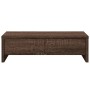 Monitor stand with brown oak wood drawers 50x27x15 cm by , Computer bases and risers - Ref: Foro24-854667, Price: 30,32 €, Di...