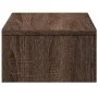 Monitor stand with brown oak wood drawers 50x27x15 cm by , Computer bases and risers - Ref: Foro24-854667, Price: 32,49 €, Di...
