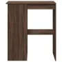 Hohes Tisch mit Regalen aus braunem Eichenholz 90x47,5x103,5 cm. von , Küchen- und Esstische - Ref: Foro24-854343, Preis: 72,...