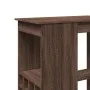 Hohes Tisch mit Regalen aus braunem Eichenholz 90x47,5x103,5 cm. von , Küchen- und Esstische - Ref: Foro24-854343, Preis: 72,...
