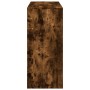 Hoher Tisch mit Raucheiche-Regal 124x46x103,5 cm von , Küchen- und Esstische - Ref: Foro24-854395, Preis: 103,84 €, Rabatt: %