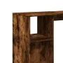 Mesa alta con estante roble ahumado 124x46x103,5 cm de , Mesas de cocina y de comedor - Ref: Foro24-854395, Precio: 101,99 €,...
