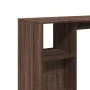 Tall table with oak brown shelf 124x46x103.5 cm by , Kitchen and dining tables - Ref: Foro24-854397, Price: 91,83 €, Discount: %