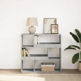 Concrete gray 100x33x94.5 cm shelf/space divider by , Bookcases and shelves - Ref: Foro24-854439, Price: 66,51 €, Discount: %