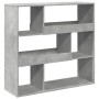 Regal / Raumteiler in Betongrau 100x33x94,5 cm von , Bücherregale und Regale - Ref: Foro24-854439, Preis: 67,31 €, Rabatt: %