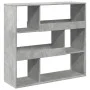 Regal / Raumteiler in Betongrau 100x33x94,5 cm von , Bücherregale und Regale - Ref: Foro24-854439, Preis: 66,50 €, Rabatt: %