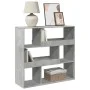 Estantería/divisor de espacios gris hormigón 100x33x94,5 cm de , Librerías y estanterías - Ref: Foro24-854439, Precio: 66,50 ...