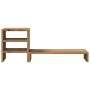 Monitor stand with wooden artisan desktop organizer by , Computer bases and risers - Ref: Foro24-854741, Price: 25,52 €, Disc...