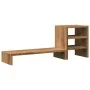 Monitor stand with wooden artisan desktop organizer by , Computer bases and risers - Ref: Foro24-854741, Price: 25,52 €, Disc...