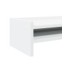 Bildschirmständer aus weißem Ingenieurholz 42x24x16 cm von , Computersockel und -erhöhungen - Ref: Foro24-854715, Preis: 18,6...