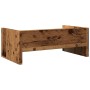 Aged wood engineering screen stand 42x24x16 cm by , Computer bases and risers - Ref: Foro24-854722, Price: 22,43 €, Discount: %