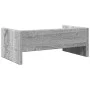 Wooden screen stand in gray Sonoma engineering 42x24x16 cm by , Computer bases and risers - Ref: Foro24-854720, Price: 21,94 ...