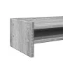 Wooden screen stand in gray Sonoma engineering 42x24x16 cm by , Computer bases and risers - Ref: Foro24-854720, Price: 21,94 ...