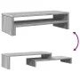 Wooden screen stand in gray Sonoma engineering 54x22x15 cm by , Computer bases and risers - Ref: Foro24-854774, Price: 23,22 ...