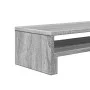 Wooden screen stand in gray Sonoma engineering 54x22x15 cm by , Computer bases and risers - Ref: Foro24-854774, Price: 23,22 ...