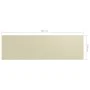 Balkonmarkise Oxford Stoff creme 120x400 cm von vidaXL, Sonnenschirme - Ref: Foro24-134957, Preis: 20,81 €, Rabatt: %