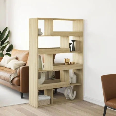 Engineered wood bookshelf in Sonoma oak, 100x33x156.5 cm by , Bookcases and shelves - Ref: Foro24-3309341, Price: 112,95 €, D...