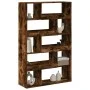 Engineered wood smoked oak bookshelf 100x33x156.5 cm by , Bookcases and shelves - Ref: Foro24-3309343, Price: 112,95 €, Disco...