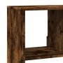Engineered wood smoked oak bookshelf 100x33x156.5 cm by , Bookcases and shelves - Ref: Foro24-3309343, Price: 112,95 €, Disco...