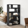 Raumteiler aus schwarzem Ingenieurholz 100x33x156,5 cm von , Bücherregale und Regale - Ref: Foro24-3309493, Preis: 117,56 €, ...
