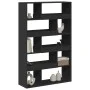 Room divider in black engineered wood 100x33x156.5 cm by , Bookcases and shelves - Ref: Foro24-3309493, Price: 116,15 €, Disc...
