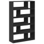 Room divider in black engineered wood 100x33x156.5 cm by , Bookcases and shelves - Ref: Foro24-3309493, Price: 116,15 €, Disc...
