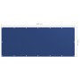 Toldo para balcón tela oxford azul 120x300 cm de vidaXL, Sombrillas - Ref: Foro24-135016, Precio: 19,46 €, Descuento: %