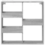 Engineered wood Sonoma gray wall cabinet 80x15x80 cm by , Shelves and shelves - Ref: Foro24-854549, Price: 37,35 €, Discount: %