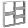 Engineered wood Sonoma gray wall cabinet 80x15x80 cm by , Shelves and shelves - Ref: Foro24-854549, Price: 37,35 €, Discount: %