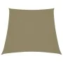 Beige oxford fabric trapezoidal sail awning 3/5x4 m by vidaXL, Umbrellas - Ref: Foro24-135188, Price: 42,31 €, Discount: %