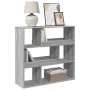 Engineered wood Sonoma gray bookshelf 100x33x94.5 cm by , Bookcases and shelves - Ref: Foro24-3309479, Price: 70,17 €, Discou...