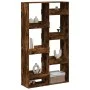 Separador de ambientes madera roble ahumado 100x33x175 cm de , Librerías y estanterías - Ref: Foro24-3309577, Precio: 104,35 ...