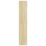 Raumteiler aus Eichenholz Sonoma 100x33x175 cm von , Bücherregale und Regale - Ref: Foro24-3309575, Preis: 107,29 €, Rabatt: %