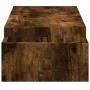 Screen support with smoked oak storage 100x27x15 cm by , Computer bases and risers - Ref: Foro24-854692, Price: 35,94 €, Disc...