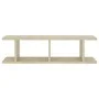 Estantes de pared 2 uds contrachapada roble Sonoma 75x18x20 cm de , Estantes y estanterías - Ref: Foro24-807190, Precio: 33,7...