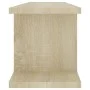 Estantes de pared 2 uds contrachapada roble Sonoma 75x18x20 cm de , Estantes y estanterías - Ref: Foro24-807190, Precio: 33,7...