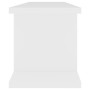 Wall shelves 2 units plywood white 75x18x20 cm by , Shelves and shelves - Ref: Foro24-807187, Price: 35,11 €, Discount: %